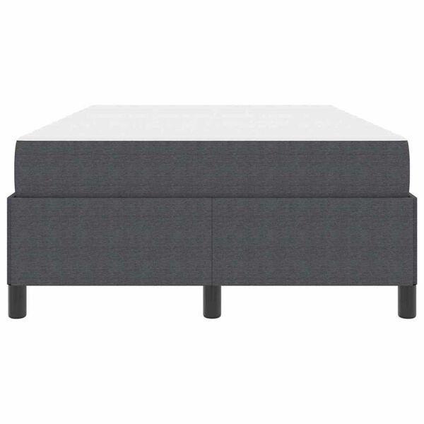 vidaXL Σκελετός Κρεβατιού Σκούρο γκρι 120 x 200 cm Βελούδο