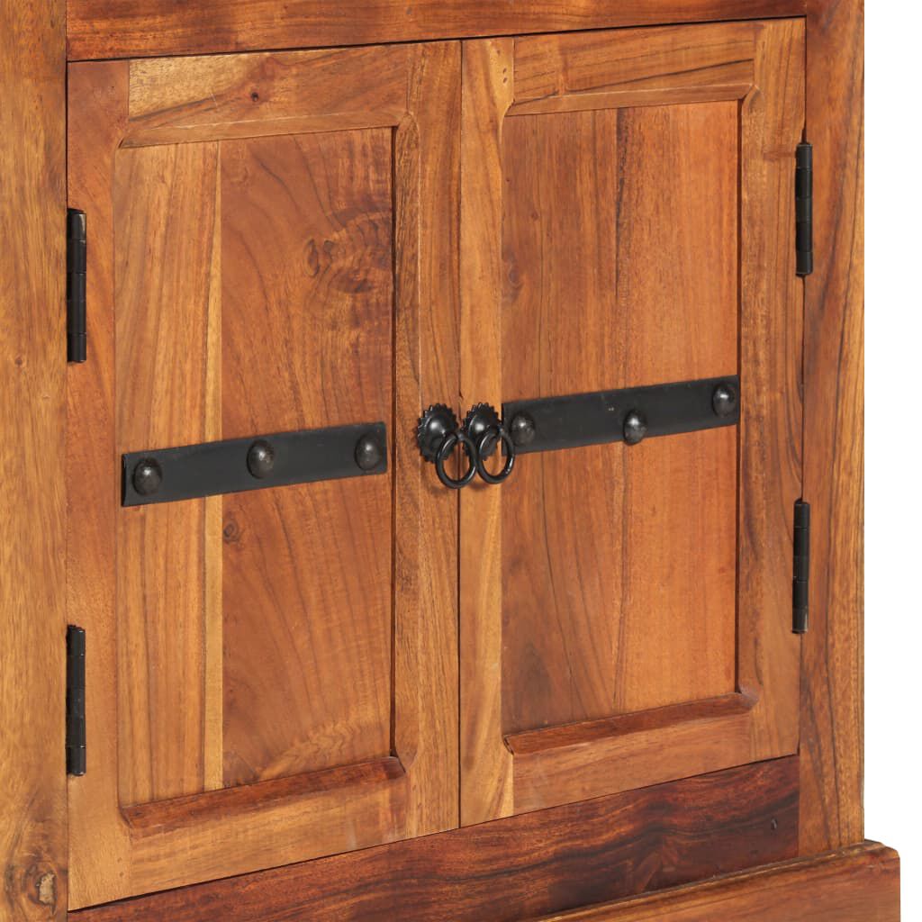 vidaXL Ντουλάπι / Ψηλός Μπουφές 63 x 30 x 75 εκ. Μασίφ Ξύλο Ακακίας