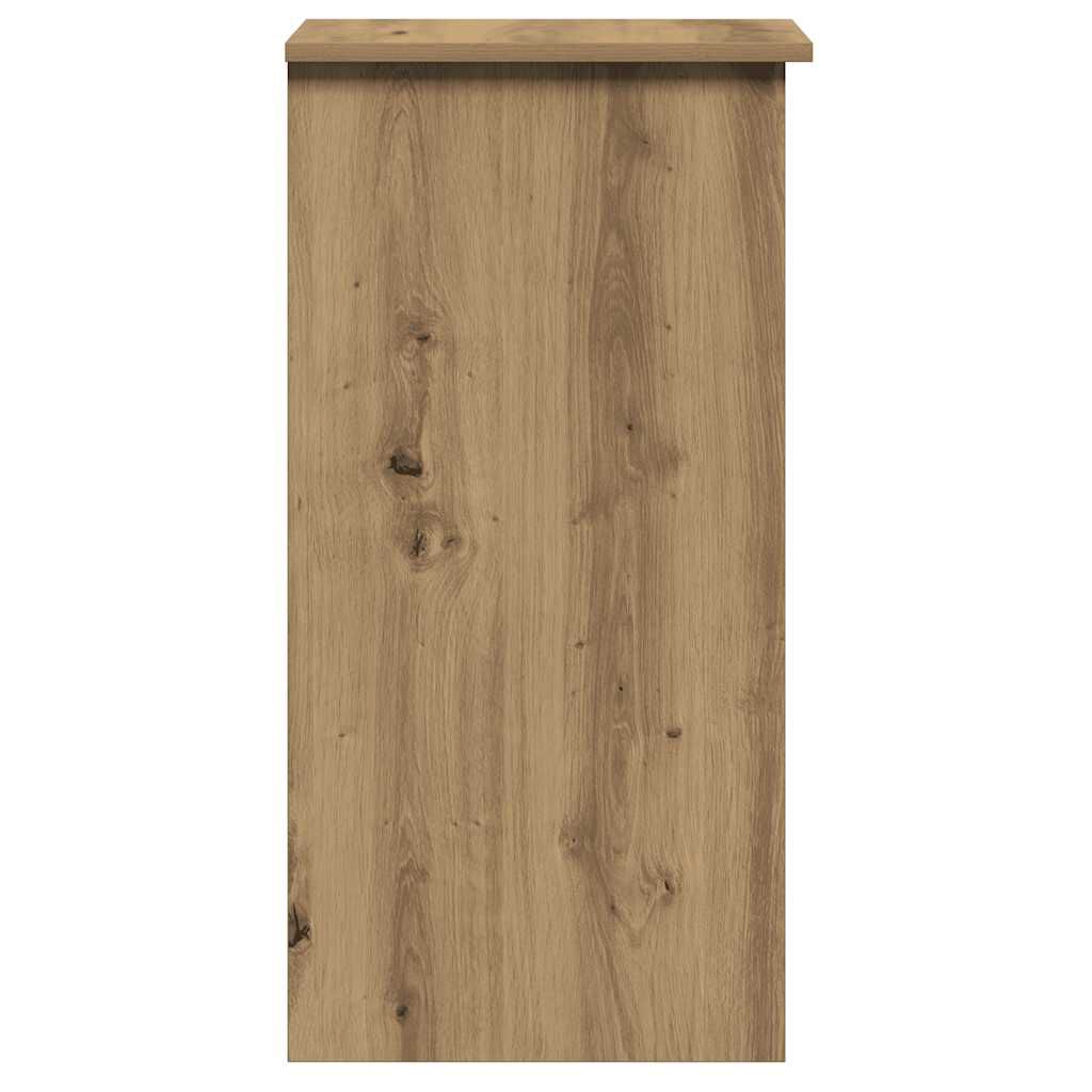 vidaXL Γραφείο με Ράφια Αρτισιανή Δρυς 184x40x78 εκ Επεξεργασμένο Ξύλο