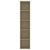 vidaXL Βιβλιοθήκη Χρώμα Sonoma Δρυς 40 x 30 x 189 εκ. Επεξ. Ξύλο
