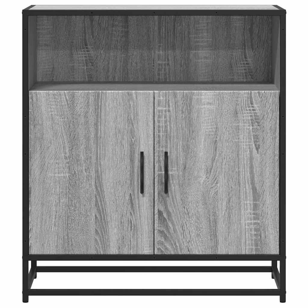 vidaXL Συρταριέρα Γκρι Sonoma 68x35x76 cm Ξύλινο μηχανουργικό ξύλο