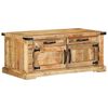 vidaXL Τραπεζάκι σαλονιού Καφέ 90 x 50 x 40 cm Μασίφ ξύλο μάνγκο