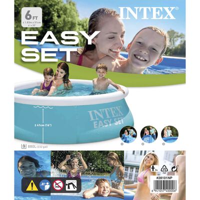 Intex Πισίνα Easy Set 183 x 51 εκ. 28101NP