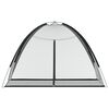 vidaXL Κουνουπιέρα Mongolia με Πόρτες 200Δίχτυ Μαύρη 200x120x130εκ.