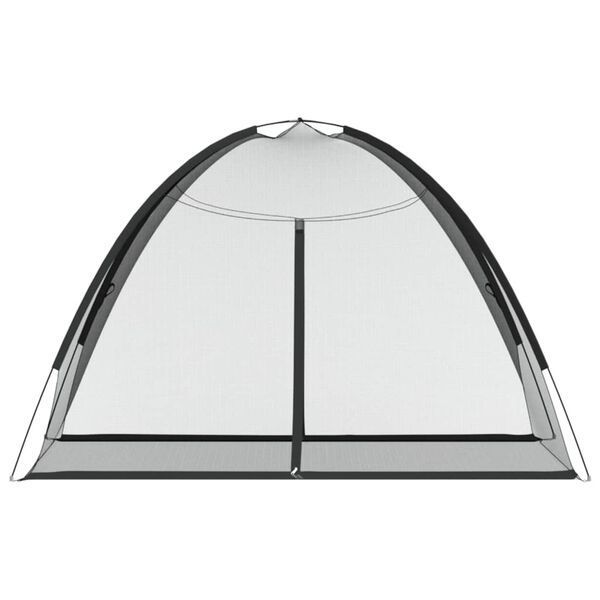 vidaXL Κουνουπιέρα Mongolia με Πόρτες 200Δίχτυ Μαύρη 200x120x130εκ.