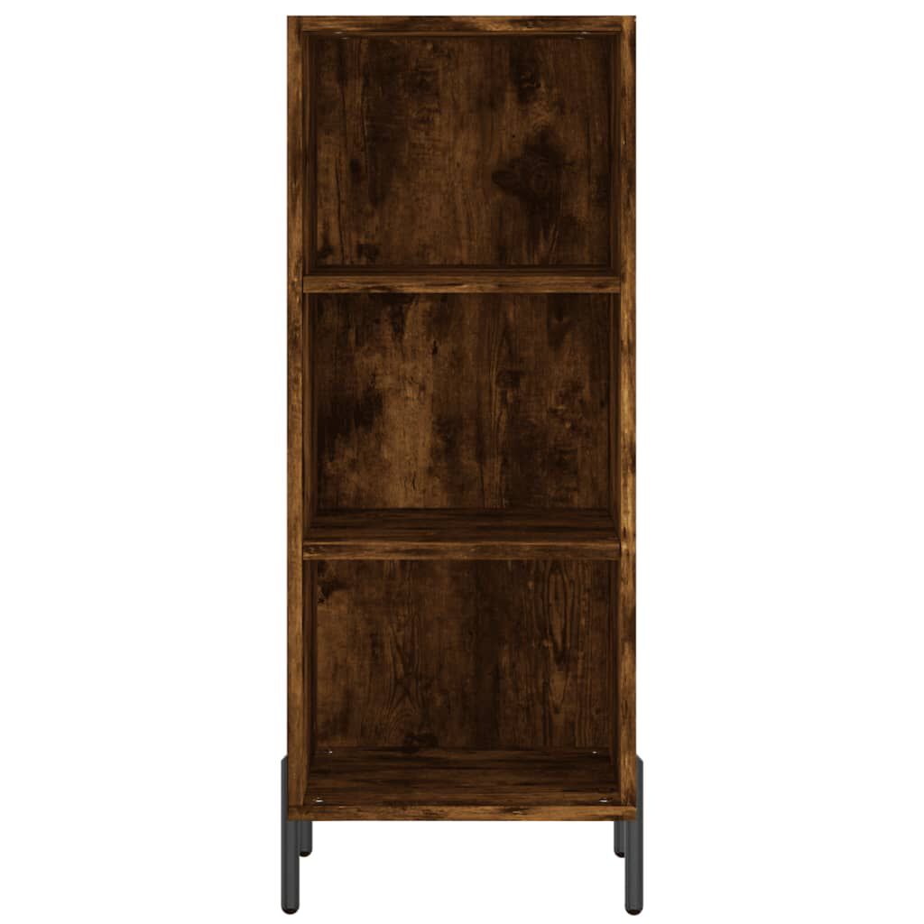 vidaXL Ντουλάπι Καπνιστή Δρυς 34,5 x 32,5 x 90 εκ. από Επεξεργ. Ξύλο