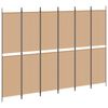 vidaXL &Delta;&iota;&alpha;&chi;&omega;&rho;&iota;&sigma;&tau;&iota;&kappa;ό &Delta;&omega;&mu;&alpha;&tau;ί&omicron;&upsilon; 6-&Pi;ά&nu;&epsilon;&lambda; &Mu;&pi;&epsilon;&zeta; 300 x 220 cm Ύ&phi;&alpha;&sigma;&mu;&alpha;