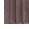 vidaXL Κουρτίνα με κουρτίνες 2 pcs Καφέ 140 x 140 cm Βελούδο