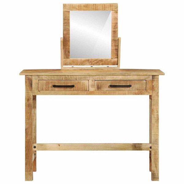 vidaXL Τραπέζι περιποίησης Καφέ 100 x 40 x 120 εκ. Μασίφ ξύλο μάνγκο