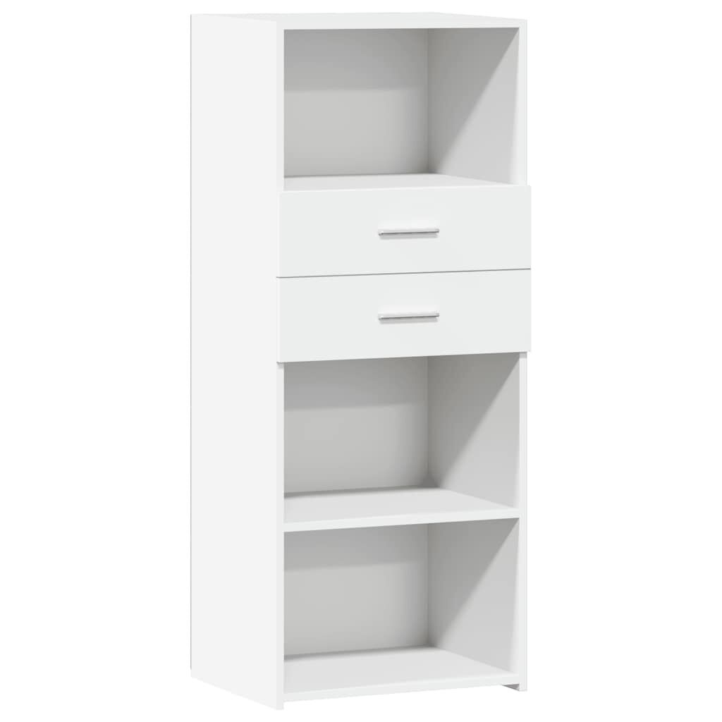 vidaXL Ντουλάπι Μαύρο 50x42,5x124 εκ. από Επεξεργασμένο Ξύλο