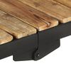 vidaXL Τρόλεϊ Κουζίνας 87 x 36 x 81 εκ. από Μασίφ Ξύλο Μάνγκο