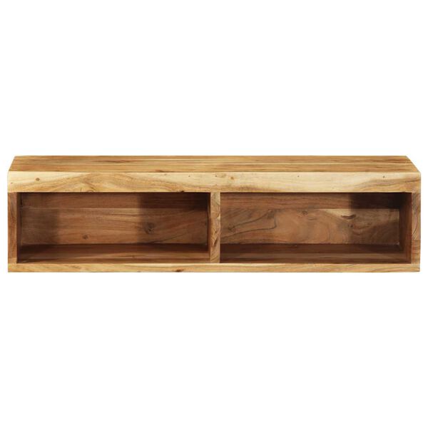 vidaXL Επίτοιχο ντουλάπι τηλεόρασης 80x30x19 cm Μασίφ ξύλο ακακίας