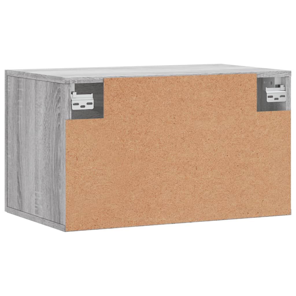 vidaXL Ντουλάπι Τοίχου Γκρι Sonoma 60x36,5x35 εκ. Επεξεργασμένο Ξύλο