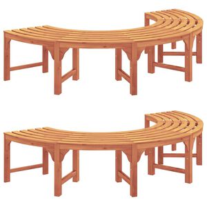 vidaXL &Pi;&alpha;&gamma;&kappa;ά&kappa;&iota; &Delta;έ&nu;&tau;&rho;&omicron;&upsilon; 8 -Seater 2 &tau;&mu;&chi;. 160 x 80 x 45cm &Phi;&upsilon;&sigma;&iota;&kappa;ό