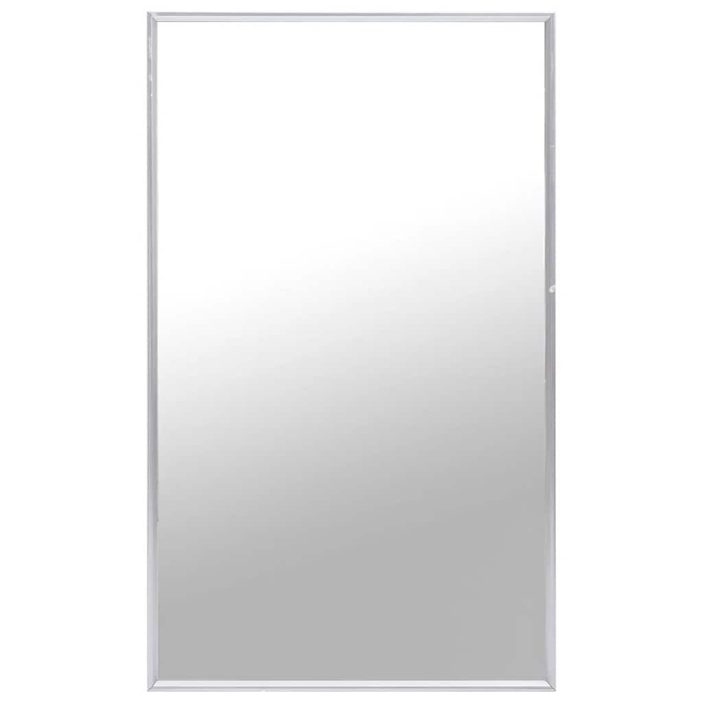 vidaXL Καθρέφτης Ασημί 100 x 60 εκ.