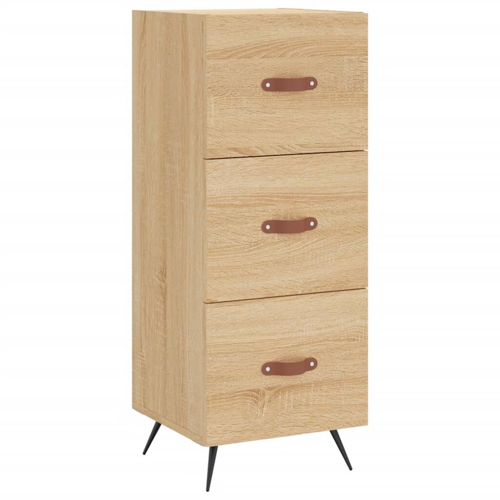 vidaXL Ντουλάπι Sonoma Δρυς 34,5x34x90 εκ. από Επεξεργασμένο Ξύλο