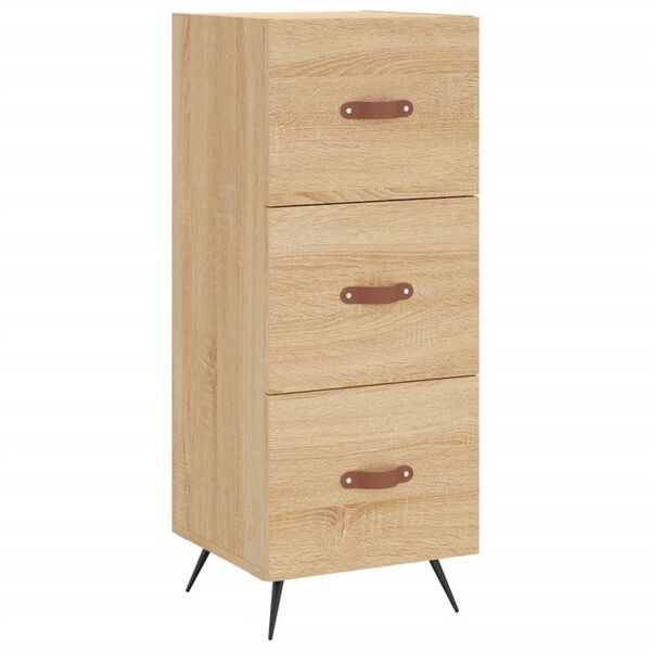 vidaXL Ντουλάπι Sonoma Δρυς 34,5x34x90 εκ. από Επεξεργασμένο Ξύλο