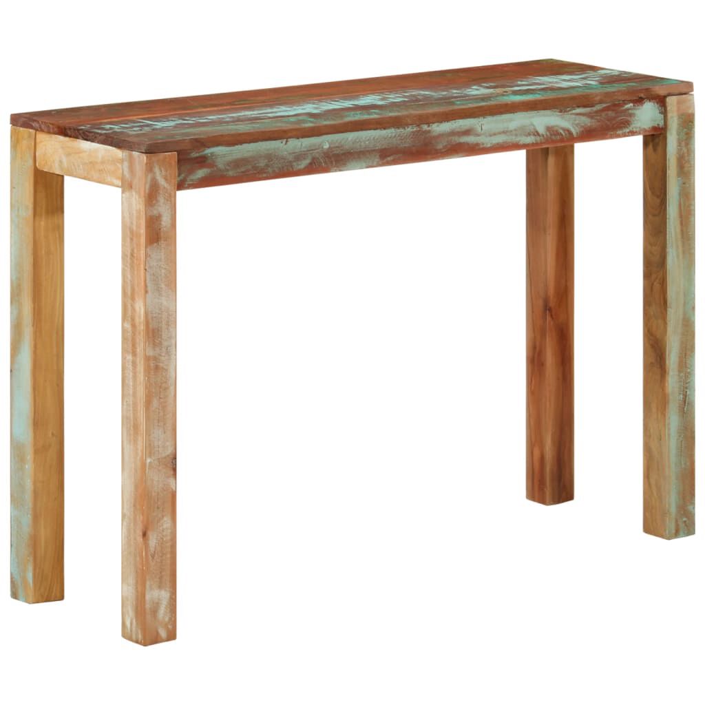 vidaXL Κονσόλα Τραπέζι 110 x 35 x 76 εκ. από Μασίφ Ανακυκλωμένο Ξύλο