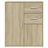 vidaXL Βοηθητικό Ντουλάπι Sonoma Δρυς 60x31x70 εκ. Επεξεργασμένο Ξύλο