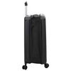 vidaXL Βαλίτσα με κλειδαριά Μαύρο 34 x 23 x 55.5 εκ. ΑΒΣ Πλαστικό