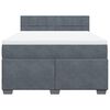 vidaXL &Kappa;&rho;&epsilon;&beta;ά&tau;&iota; Boxspring &mu;&epsilon; &Sigma;&tau;&rho;ώ&mu;&alpha; &Sigma;&kappa;&omicron;ύ&rho;&omicron; &Gamma;&kappa;&rho;&iota; 140x190 &epsilon;&kappa;. &Beta;&epsilon;&lambda;&omicron;ύ&delta;&iota;&nu;&omicron;