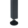 vidaXL Πάγκος Εργασίας Μαύρος 120 x 60 x 85 εκ. Ατσάλινος