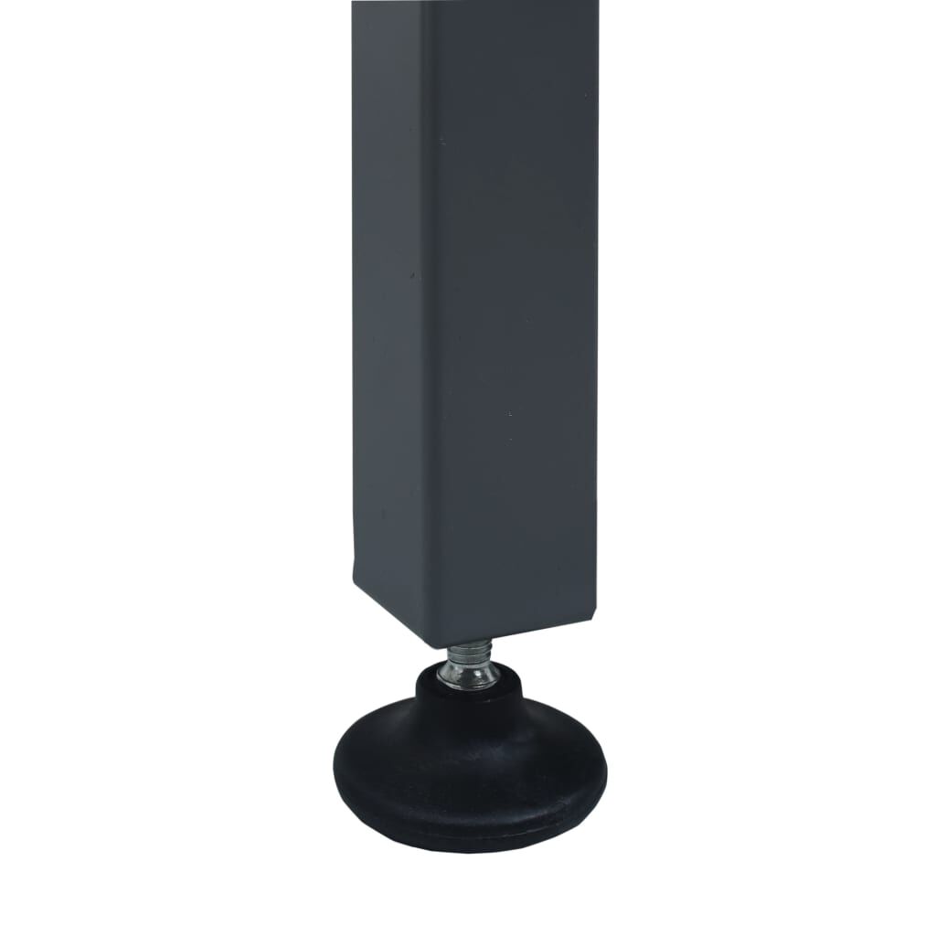 vidaXL Πάγκος Εργασίας Μαύρος 120 x 60 x 85 εκ. Ατσάλινος