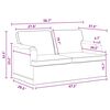 vidaXL &Kappa;&alpha;&nu;&alpha;&pi;έ&sigmaf; 2 pcs &Sigma;&kappa;&omicron;ύ&rho;&omicron; &Gamma;&kappa;&rho;&iota; 144 x 80 x 85 &epsilon;&kappa; ύ&phi;&alpha;&sigma;&mu;&alpha;