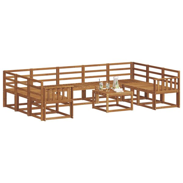 vidaXL &Sigma;&epsilon;&iota;&rho;ά &Kappa;&alpha;&nu;&alpha;&pi;έ &Epsilon;&xi;&omega;&tau;&epsilon;&rho;&iota;&kappa;&omicron;ύ 10 pcs &Phi;&upsilon;&sigma;&iota;&kappa;ό &Sigma;&tau;&epsilon;&rho;&epsilon;ό &Xi;ύ&lambda;&omicron; &Alpha;&kappa;&alpha;&kappa;ί&alpha;&sigmaf;