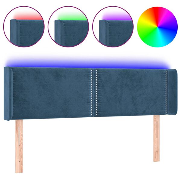 vidaXL &Kappa;&epsilon;&phi;&alpha;&lambda;ά&rho;&iota; &Kappa;&rho;&epsilon;&beta;&alpha;&tau;&iota;&omicron;ύ LED &Sigma;&kappa;&omicron;ύ&rho;&omicron; &Mu;&pi;&lambda;&epsilon; 147x16x78/88 &epsilon;&kappa;. &Beta;&epsilon;&lambda;&omicron;ύ&delta;&iota;&nu;&omicron;