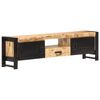 vidaXL Έπιπλο Τηλεόρασης 140 x 30 x 40 εκ. από Ακατέργαστο Ξύλο Μάνγκο