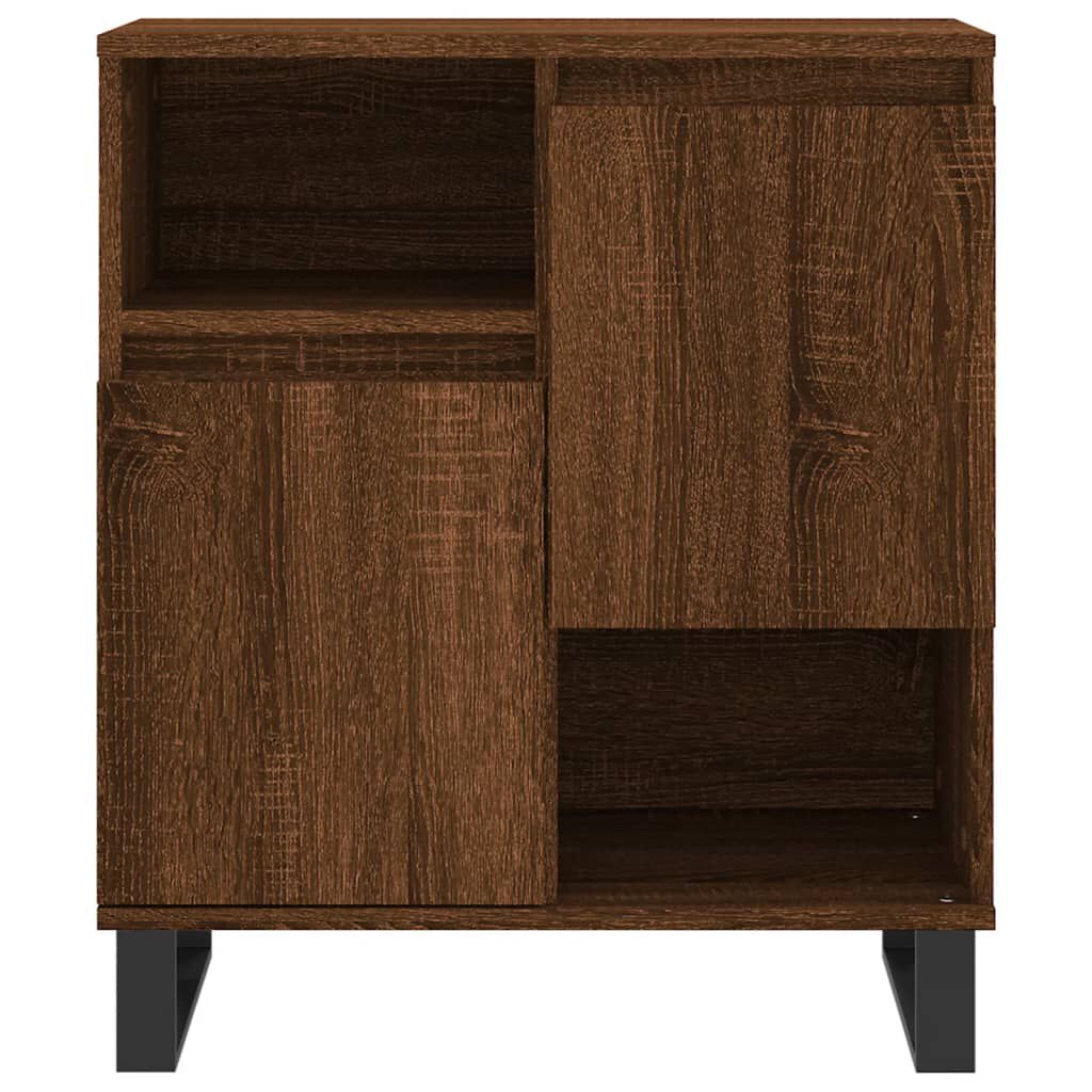 vidaXL Μπουφές Καφέ Δρυς 60x35x70 εκ. από Επεξεργασμένο Ξύλο