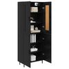 vidaXL Highboard 2 pcs &Mu;&alpha;ύ&rho;&eta; &Omicron;&xi;&upsilon;ά &Epsilon;&pi;&epsilon;&xi;&epsilon;&rho;&gamma;&alpha;&sigma;&mu;έ&nu;&omicron; &xi;ύ&lambda;&omicron;