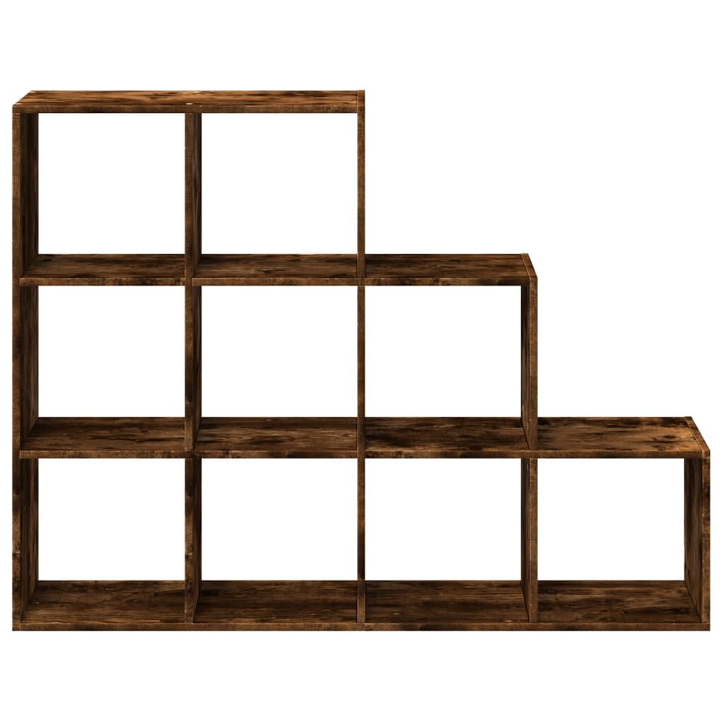 vidaXL Βιβλιοθήκη/Διαχωριστικό Χώρου 3 Επ. 137,5x29x103,5εκ. Επ. Ξύλο