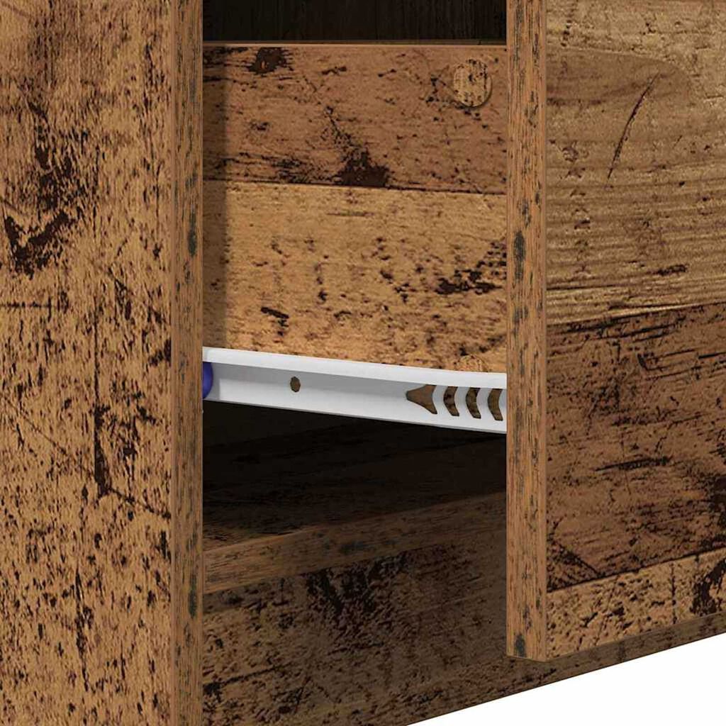 vidaXL Ντουλάπι Νεροχύτη Παλιό Ξύλο 40 x 37 x 59 cm Επεξεργασμένο ξύλο