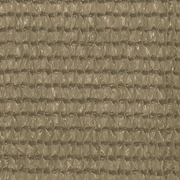 vidaXL Διαχωριστικό Βεράντας Taupe 75 x 300 εκ. από HDPE