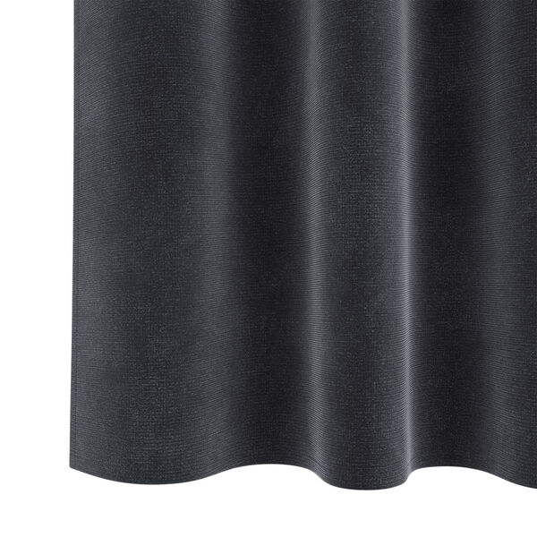 vidaXL Κουρτίνες με κουρτίνες 2 pcs Σκούρο γκρι 140 x 225 cm Βελούδο