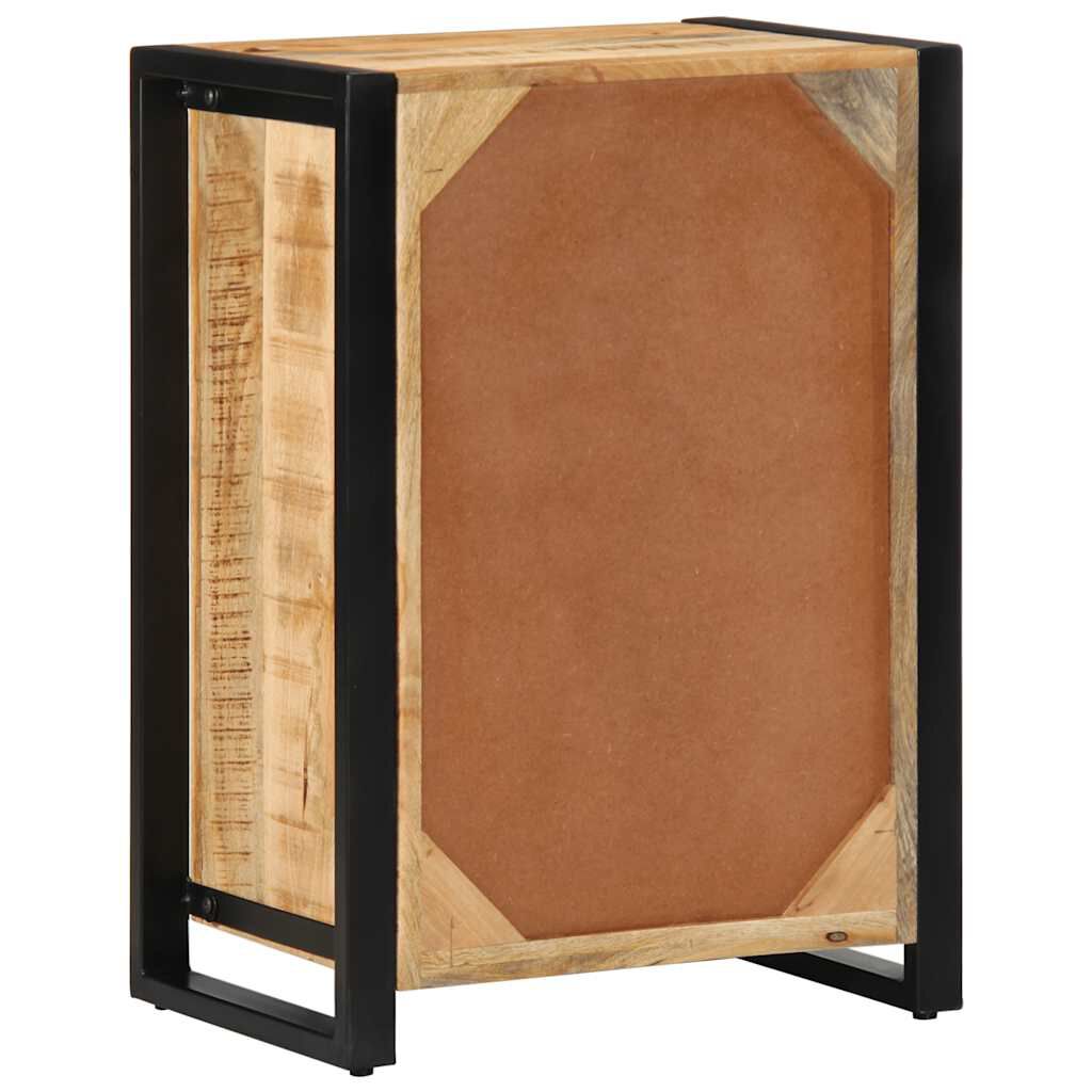 vidaXL Sideboard 50x35x70 cm Στερεό ακατέργαστο ξύλο Mango