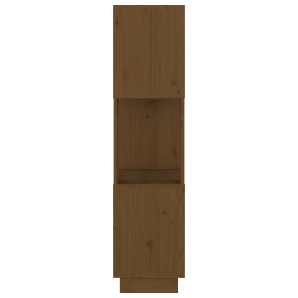 vidaXL Βιβλιοθήκη/Διαχωριστικό Χώρου Μελί 51x25x101 εκ. Μασίφ Πεύκο