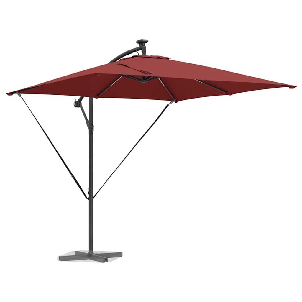 vidaXL Ομπρέλα Cantilever Banana Τερακότα 249 x 249 x 250 εκ.