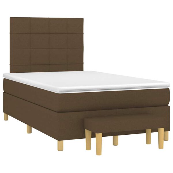 vidaXL &Kappa;&rho;&epsilon;&beta;ά&tau;&iota; Boxspring &mu;&epsilon; &Sigma;&tau;&rho;ώ&mu;&alpha; &Sigma;&kappa;&omicron;ύ&rho;&omicron; &Kappa;&alpha;&phi;έ 120x190 &epsilon;&kappa; &Upsilon;&phi;&alpha;&sigma;&mu;ά&tau;&iota;&nu;&omicron;