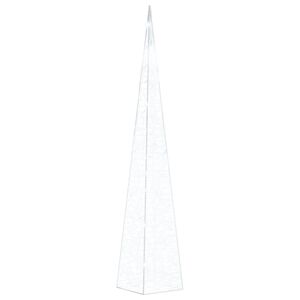 vidaXL Κώνος Διακοσμητικός LED Ακρυλ. Ψυχρό Λευκό 90 εκ