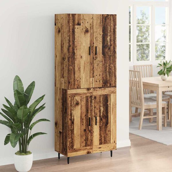 vidaXL Highboard 2 pcs &Pi;&alpha;&lambda;&iota;ό &Xi;ύ&lambda;&omicron; &Sigma;ύ&nu;&theta;&epsilon;&tau;&omicron; &Xi;ύ&lambda;&omicron; &kappa;&alpha;&iota; &Gamma;&upsilon;&alpha;&lambda;ί