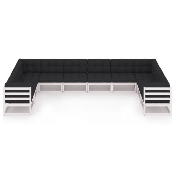 vidaXL &Sigma;&alpha;&lambda;ό&nu;&iota; &Kappa;ή&pi;&omicron;&upsilon; 10 &tau;&epsilon;&mu;. &Lambda;&epsilon;&upsilon;&kappa;ό &alpha;&pi;ό &Mu;&alpha;&sigma;ί&phi; &Xi;ύ&lambda;&omicron; &Pi;&epsilon;ύ&kappa;&omicron;&upsilon; &mu;&epsilon; &Mu;&alpha;&xi;&iota;&lambda;ά&rho;&iota;&alpha;