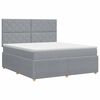 vidaXL &Kappa;&rho;&epsilon;&beta;ά&tau;&iota; box spring &mu;&epsilon; &sigma;&tau;&rho;ώ&mu;&alpha; &Alpha;&nu;&omicron;&iota;&chi;&tau;ό &gamma;&kappa;&rho;&iota; 140 x 200 cm Ύ&phi;&alpha;&sigma;&mu;&alpha;