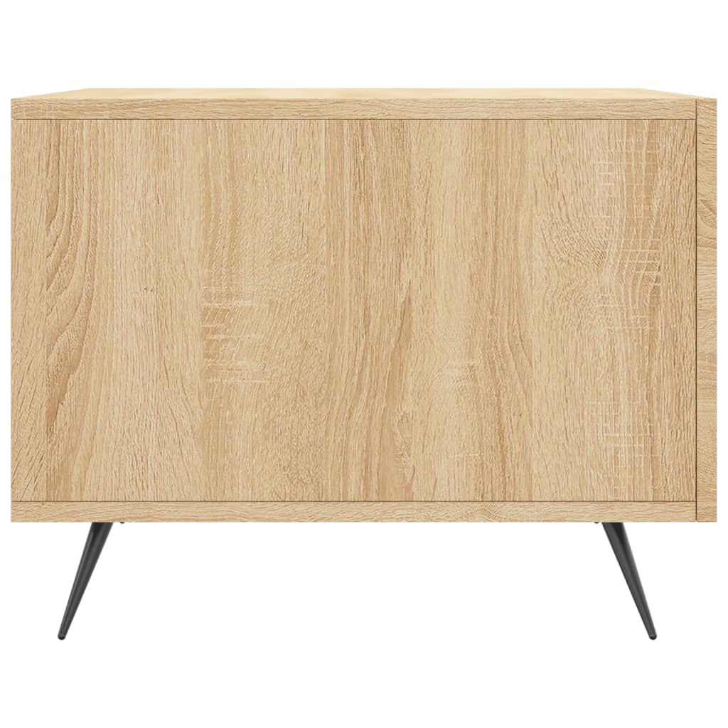 vidaXL Τραπεζάκι Σαλονιού Sonoma Δρυς 50x50x40 εκ. Επεξεργασμένο Ξύλο