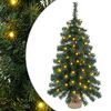 vidaXL &Mu;ί&nu;&iota; &Chi;&rho;&iota;&sigma;&tau;&omicron;&upsilon;&gamma;&epsilon;&nu;&nu;&iota;ά&tau;&iota;&kappa;&omicron; &Delta;έ&nu;&tau;&rho;&omicron; 60 &epsilon;&kappa;. 25 LED &Theta;&epsilon;&rho;&mu;ό &lambda;&epsilon;&upsilon;&kappa;ό PVC