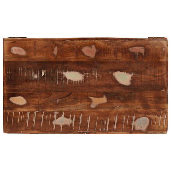 vidaXL End Table 60 x 35 x 46 εκ Στερεό ανακτημένο ξύλο