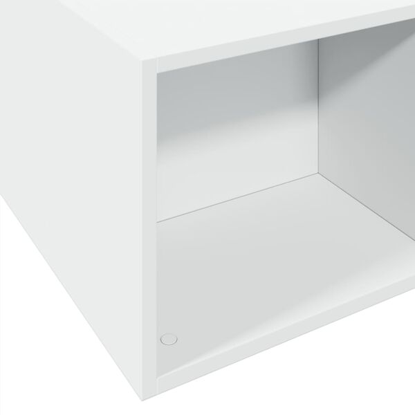 vidaXL Πλαίσιο Κρεβατιού Λευκό 160 x 200 εκ. από Επεξεργασμένο Ξύλο