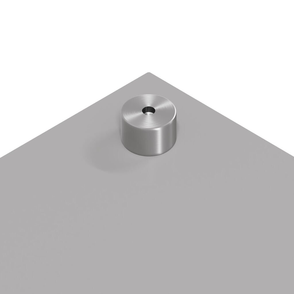 vidaXL Πλακάκι Κουζίνας Ανοιχτό Γκρι 100x40x0,6 εκ. Σκληρυμένο Γυαλί